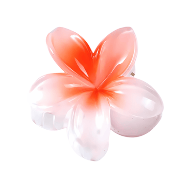 Plumeria Hawaii Flower Clip 8cm - Gummia