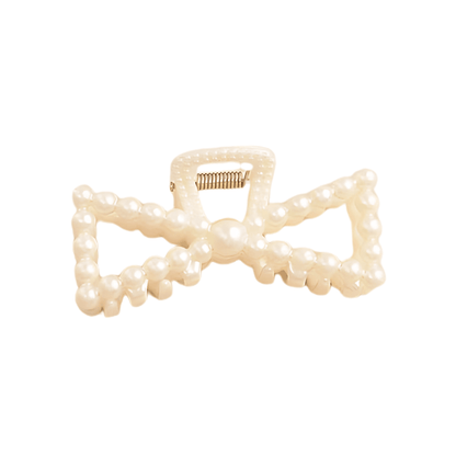 Elegant Pearl Hair Claw Clips - Gummia