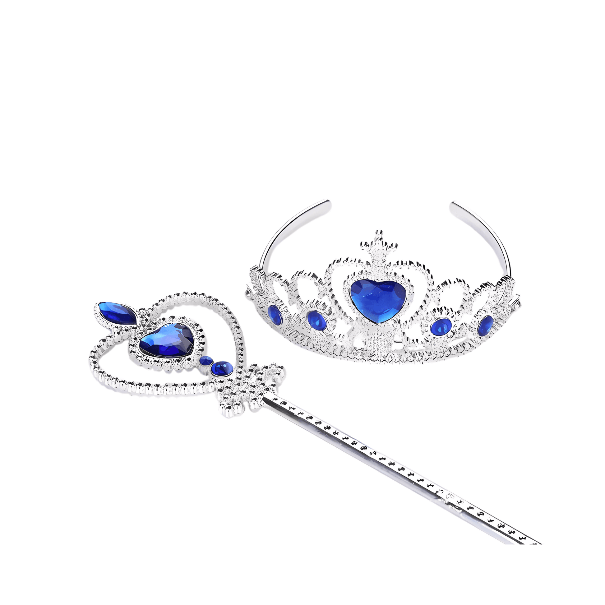 Princess Crown Tiara and Wand Set - Gummia