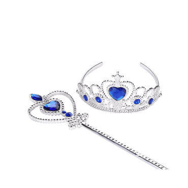Princess Crown Tiara and Wand Set - Gummia