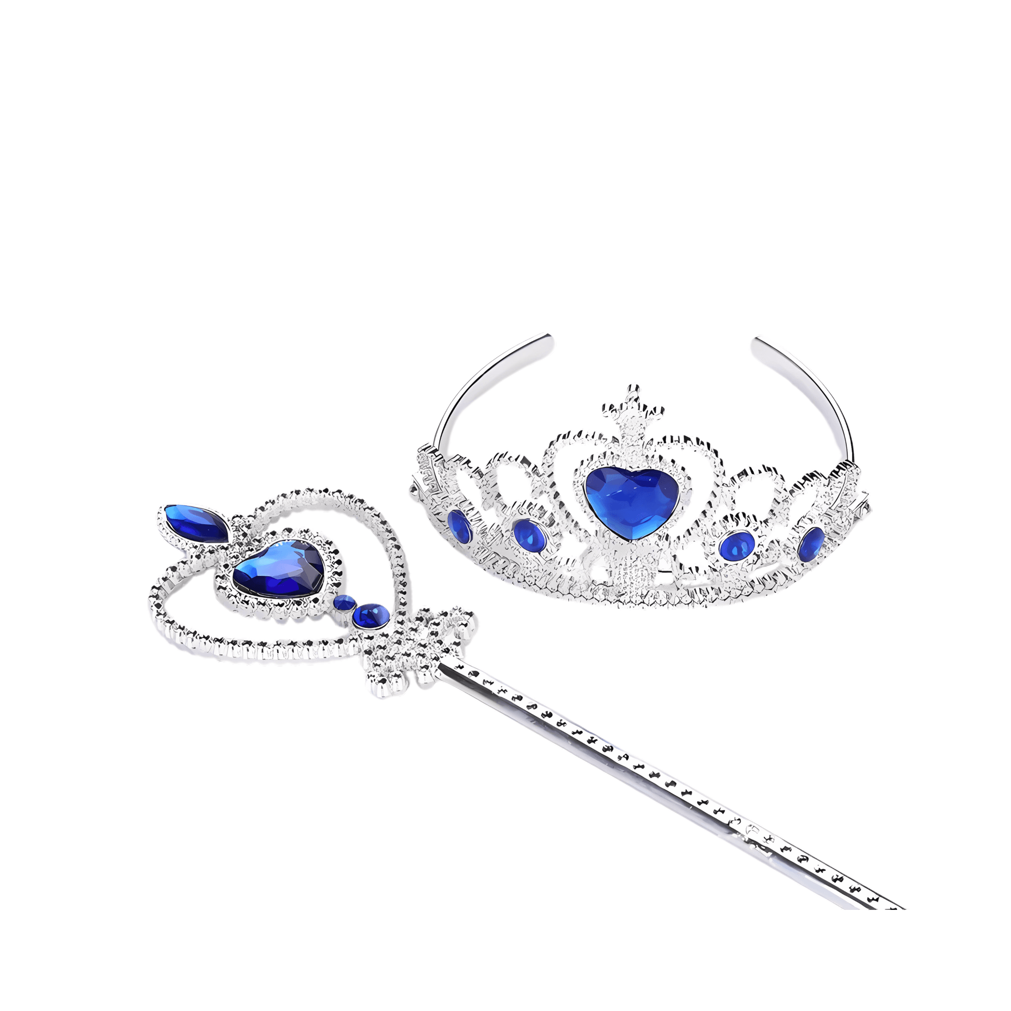 Princess Crown Tiara and Wand Set - Gummia
