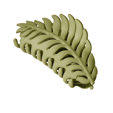 Leaf-shaped Matte Claw Clips - Gummia