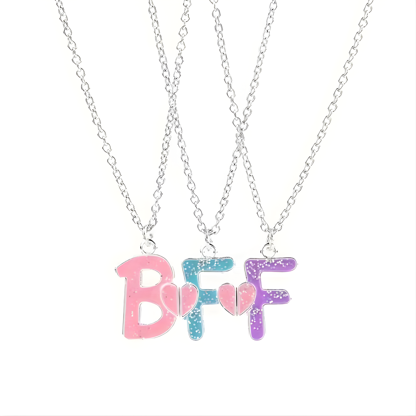 BFF vänskap halsband