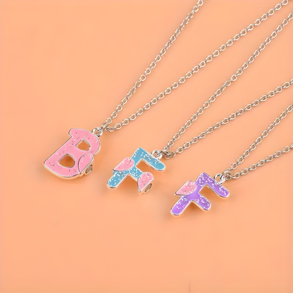 BFF vänskap halsband