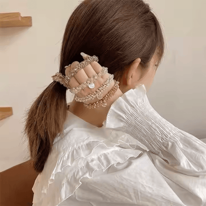 Women's Crystal bands/ Hair ties - Gummia