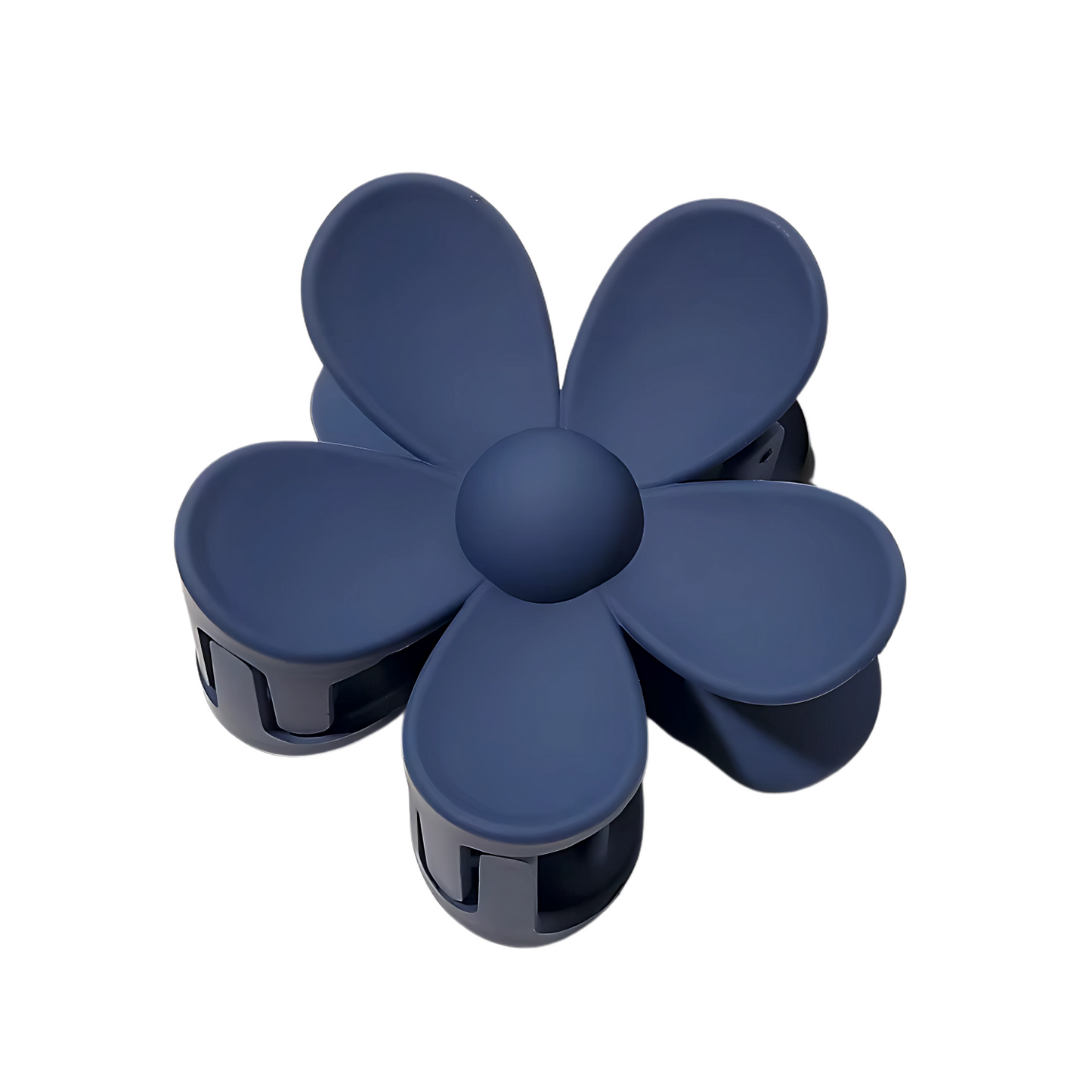 Stylish Matte Flower Claw Clip - Gummia