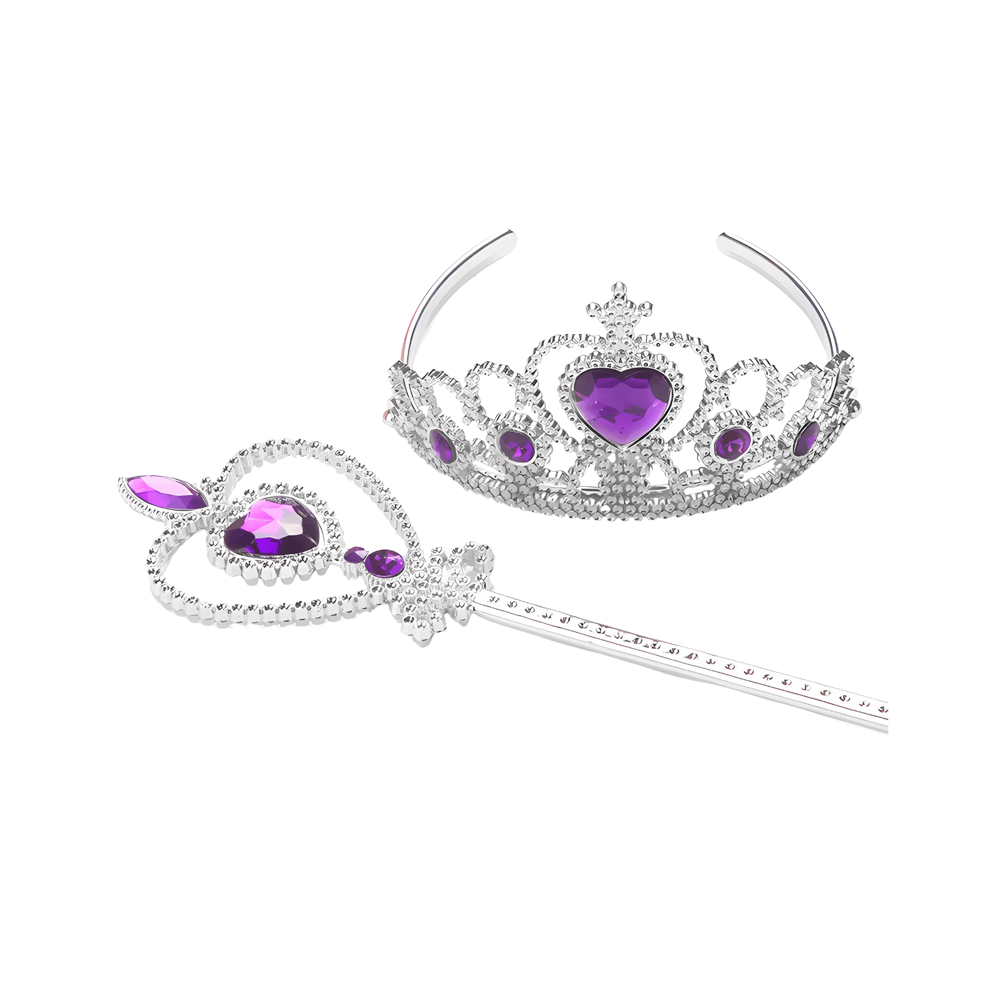 Princess Crown Tiara and Wand Set - Gummia