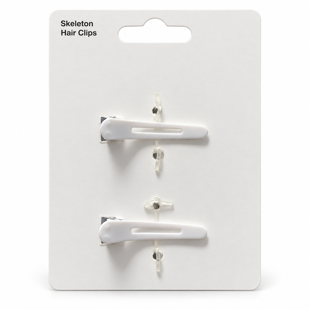 Skeleton Hand Hair Clips for Halloween – 2 Piece Spooky Hair Accessory Set