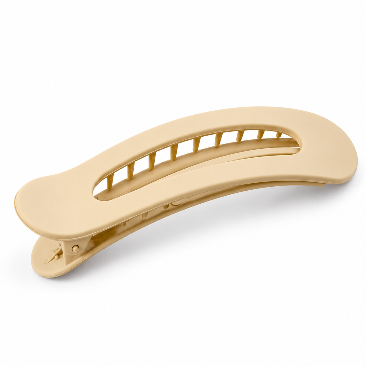 Matte Oval Hair Clip – Small & Long – 11 cm