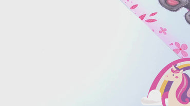 Unicorn Silicone Hair Ties for Girls - Gummia
