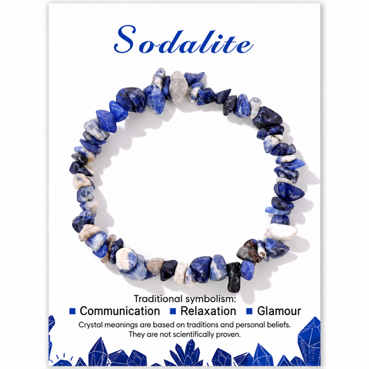 Natural Irregular Stone Chip Bracelets