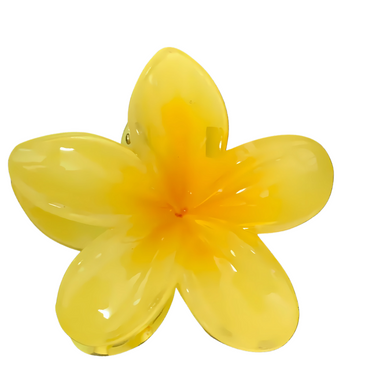 Plumeria Hawaii Flower Clip 8cm - Gummia
